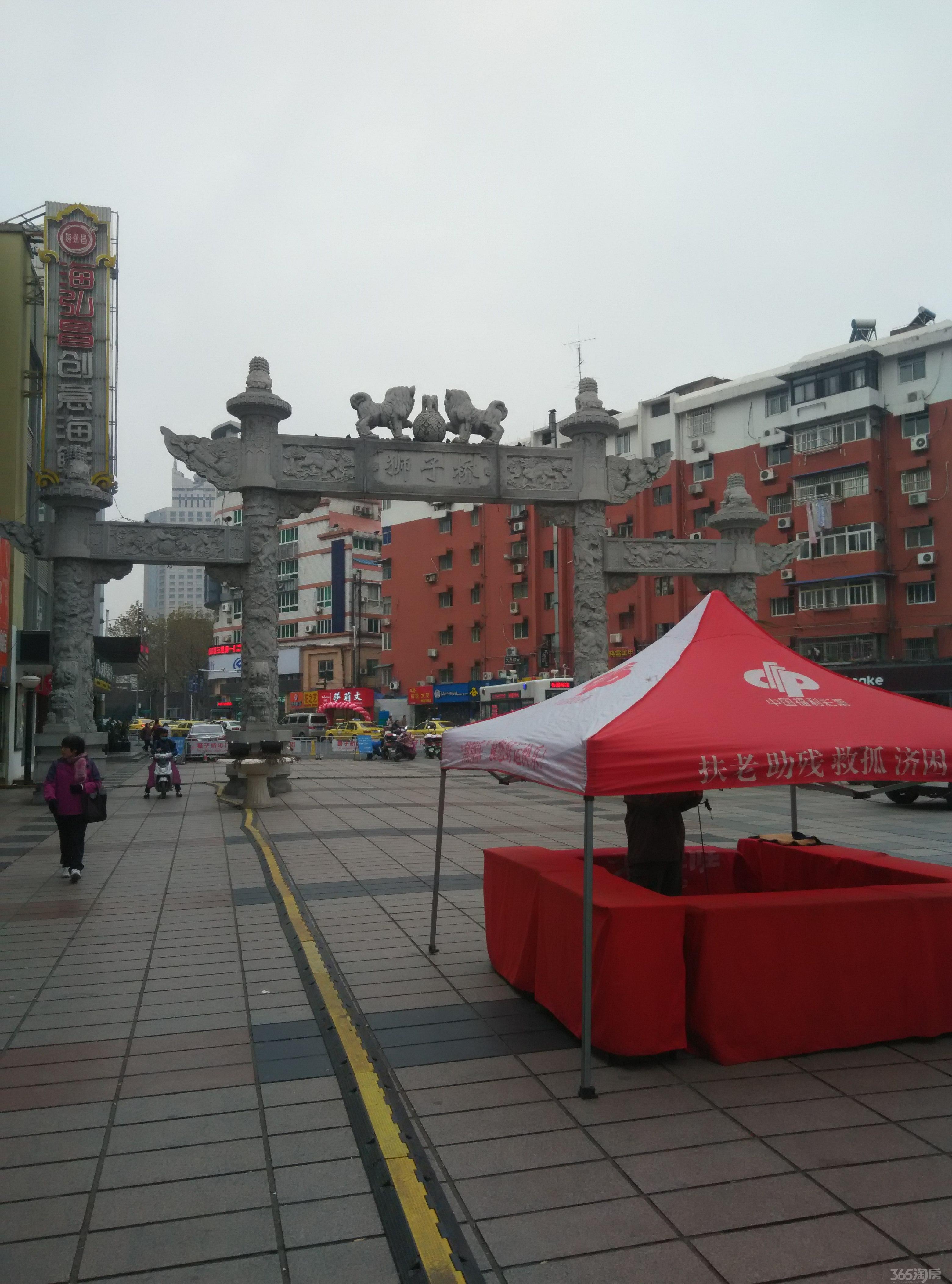 【湖南路湖北路 狮子桥美食一条街 大面积大平