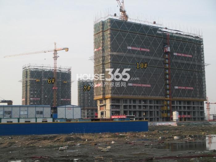 嘉丰万悦城项目5、6、10号楼施工进程（2015.3）