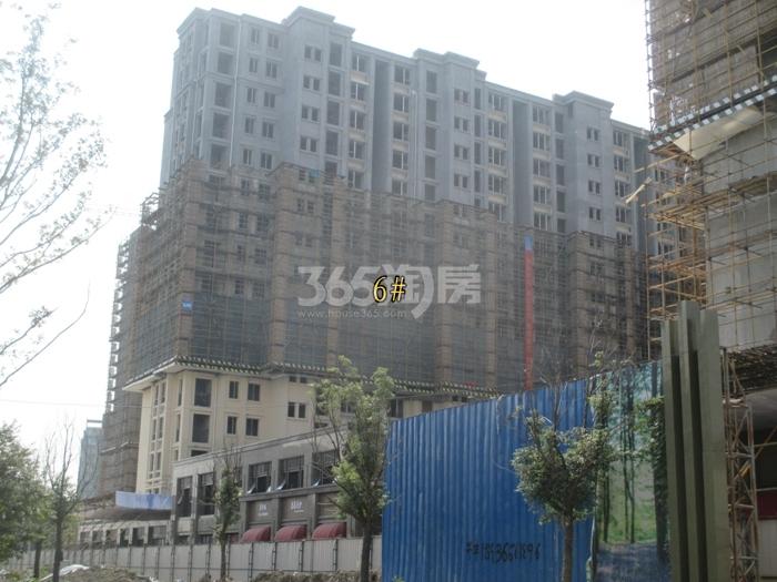 阳光城翡丽湾6号楼施工进度实景图 2015年10月摄
