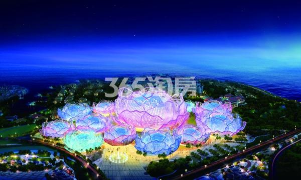 中国海南海花岛效果图