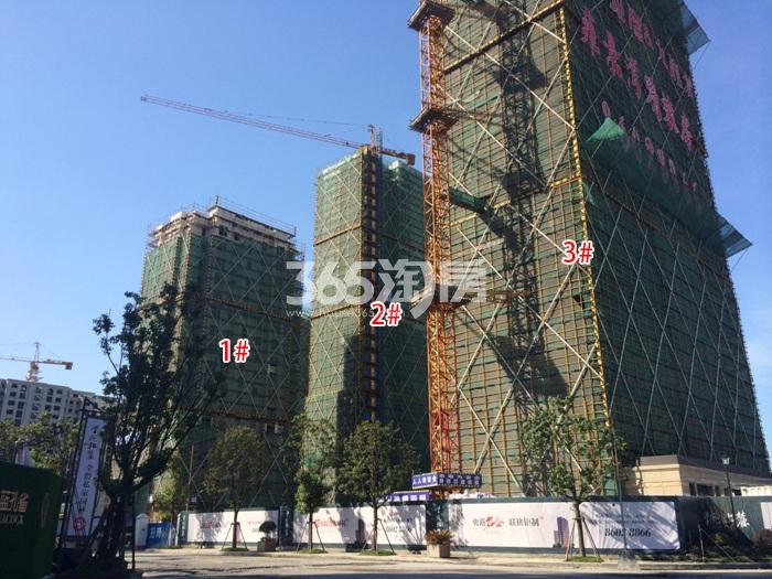 2016年2月雍景湾项目实景--1、2、3号楼