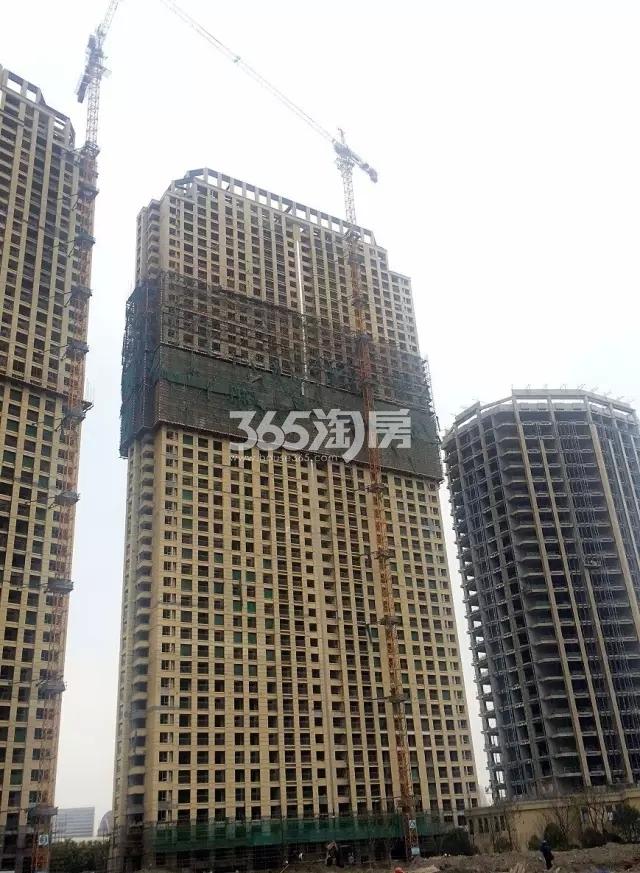 2016年3月绿地旭辉城项目实景--7号楼