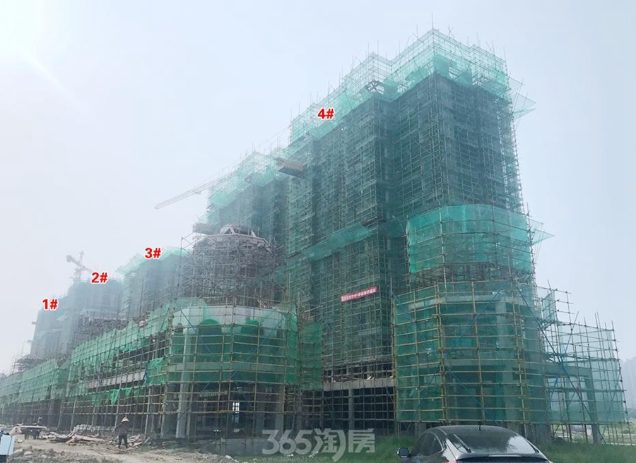 信德悦城工程进度（2017.7摄）