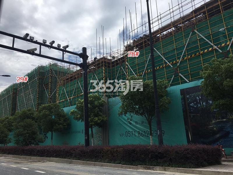 华夏四季28、29号楼施工进程（2017.7）