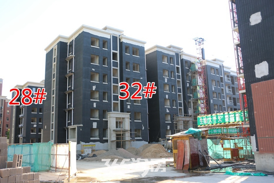 伟星玲珑湾藏岛28#32#施工中（2017.8摄）