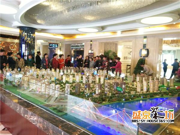 碧桂园银河城看房现场
